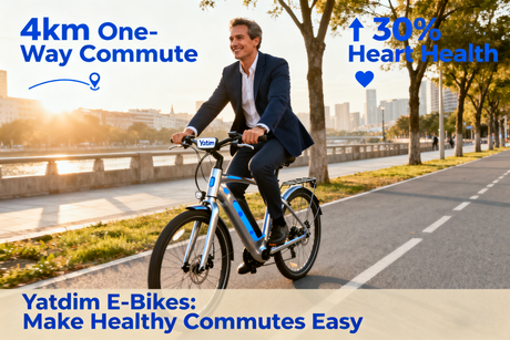 4km Cycling Commute Boosts Heart Health by 30%: New Study Reveals