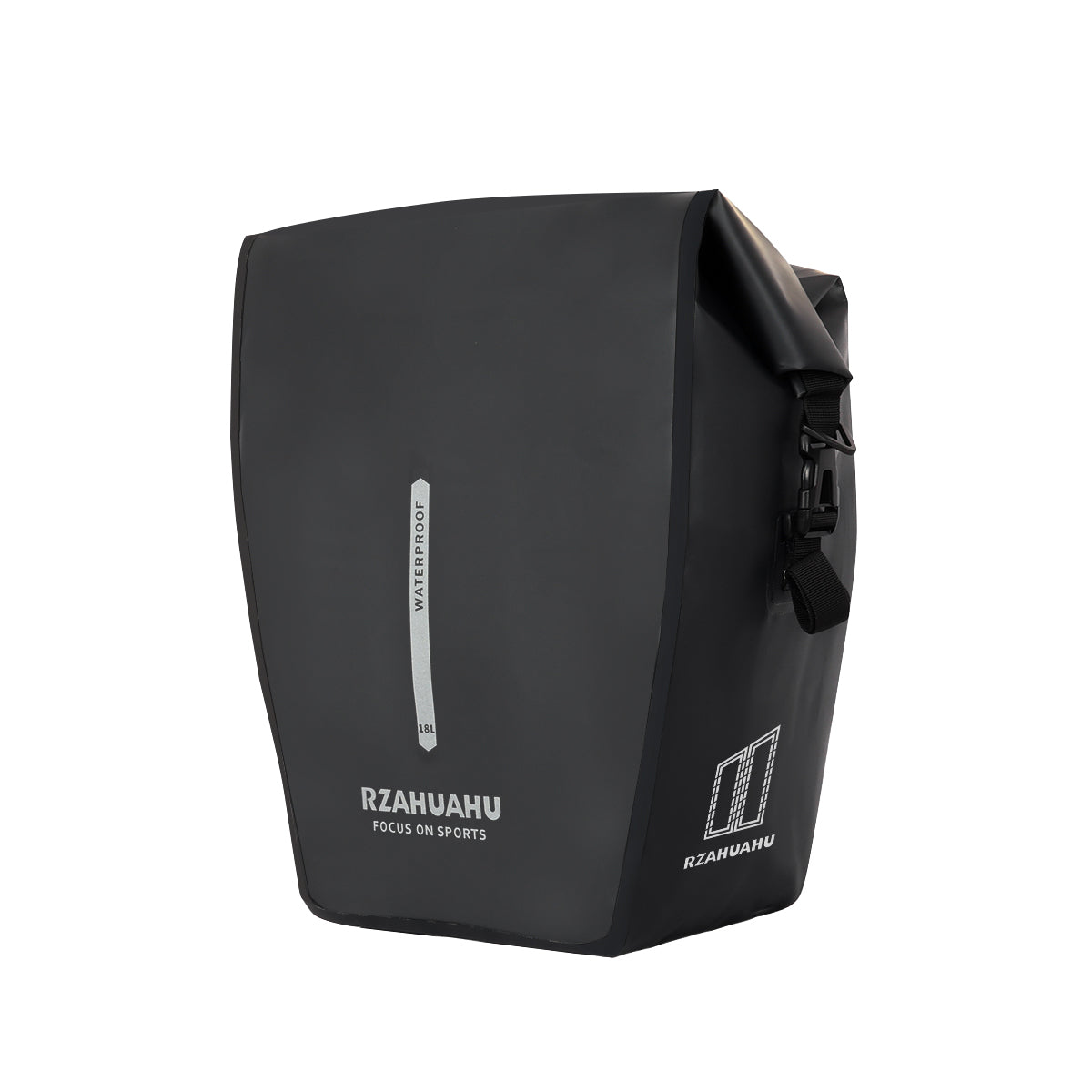 18L Waterproof Bicycle Pannier Bag - Side-Mounted, Tool-Free Installation