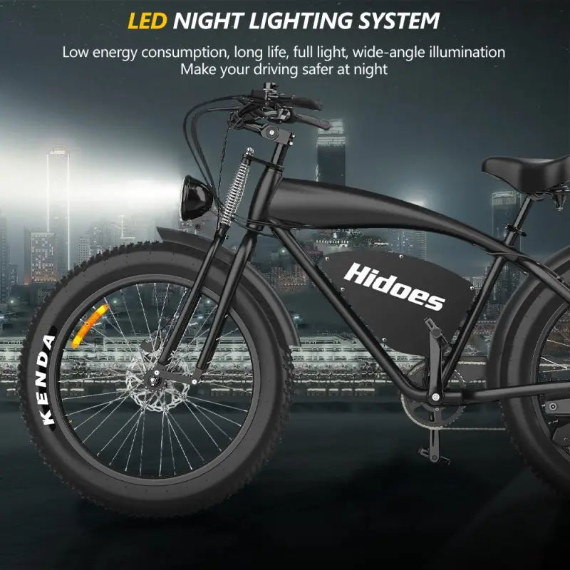 E-Bike Hidoes B3 750W 26 inch Fat Bike Electric Bicycle 48V 18.2Ah Battery