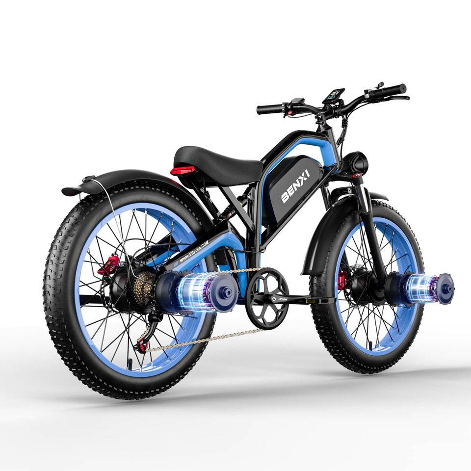 EBycco EB9 26 Zoll Doppelter Motor 52V 23Ah Mountain/City Electric Bike
