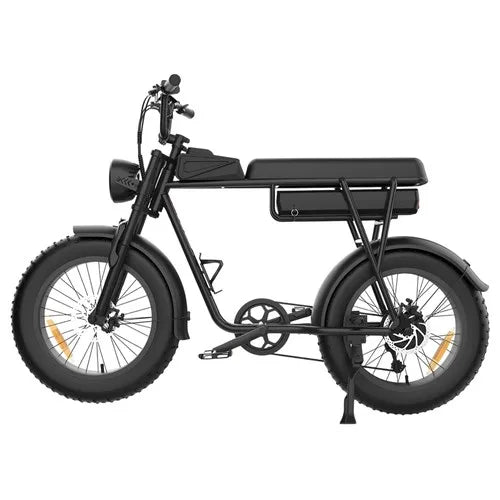 YAMALI FXH-006 Electric Bike 1000W 48v 20AH Rear Hub Motor 9 Speed Aluminum Frame Integrated 60km Range Lithium Battery Black