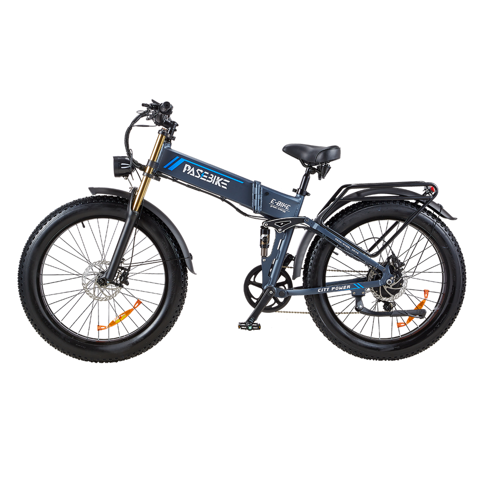 PASEBIKE P26 PLUS Foldable 48V 250W Central Motor Off-Road Electric Dirt Bike with Integrated 48V Lithium Battery