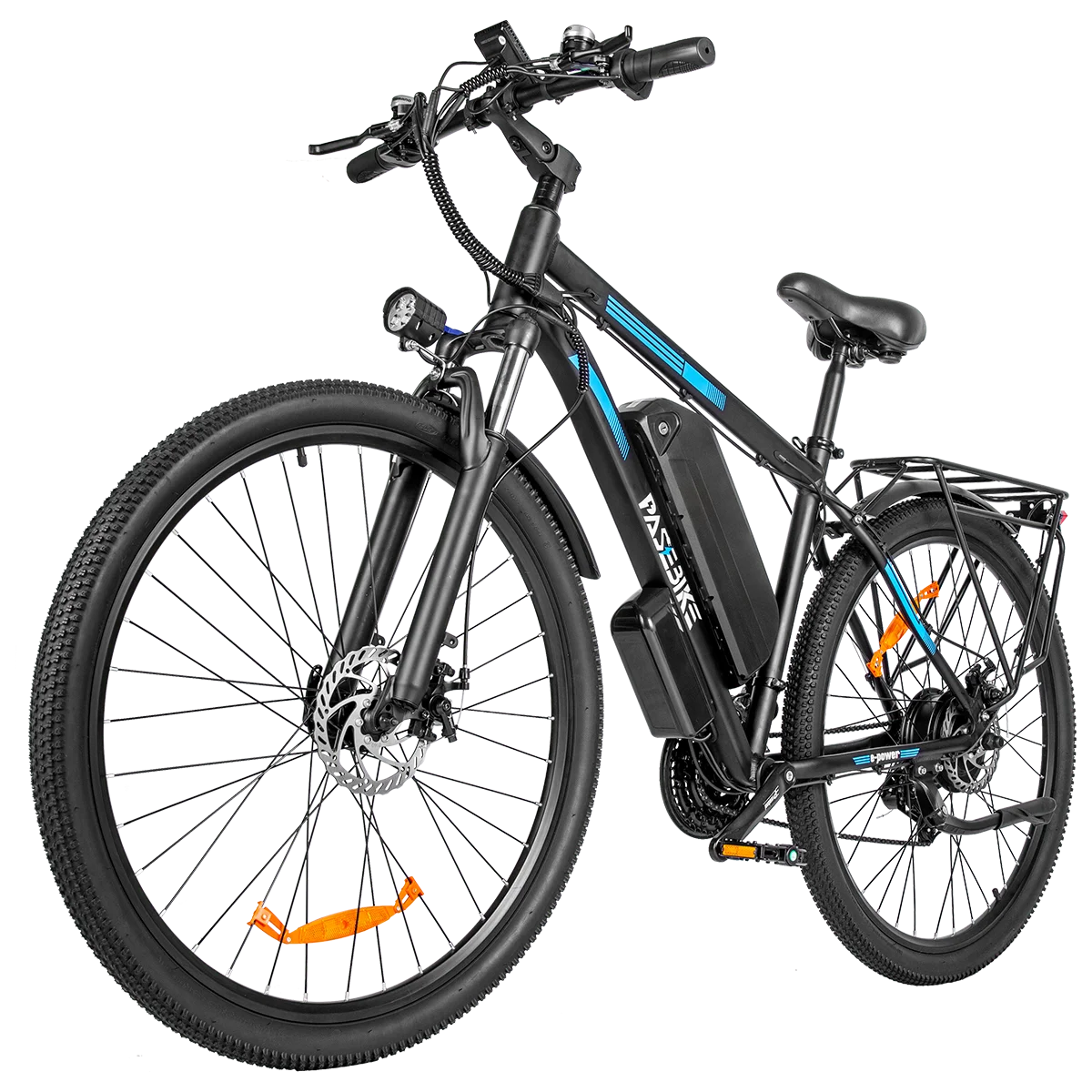 C29 Plus Adventure Electric City Bicycle with Central and Rear Hub Motors 48v Smart Electronic Type Range up to 50km