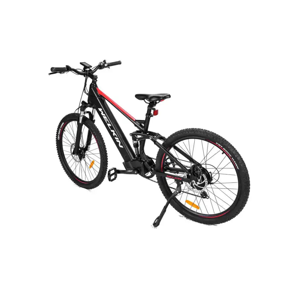 WELKIN WKES002 Mountain Electric Bike Lightweight Aluminum Frame 48v 13ah Rear Hub Motor 60km Range per Integrated 48v Lithium