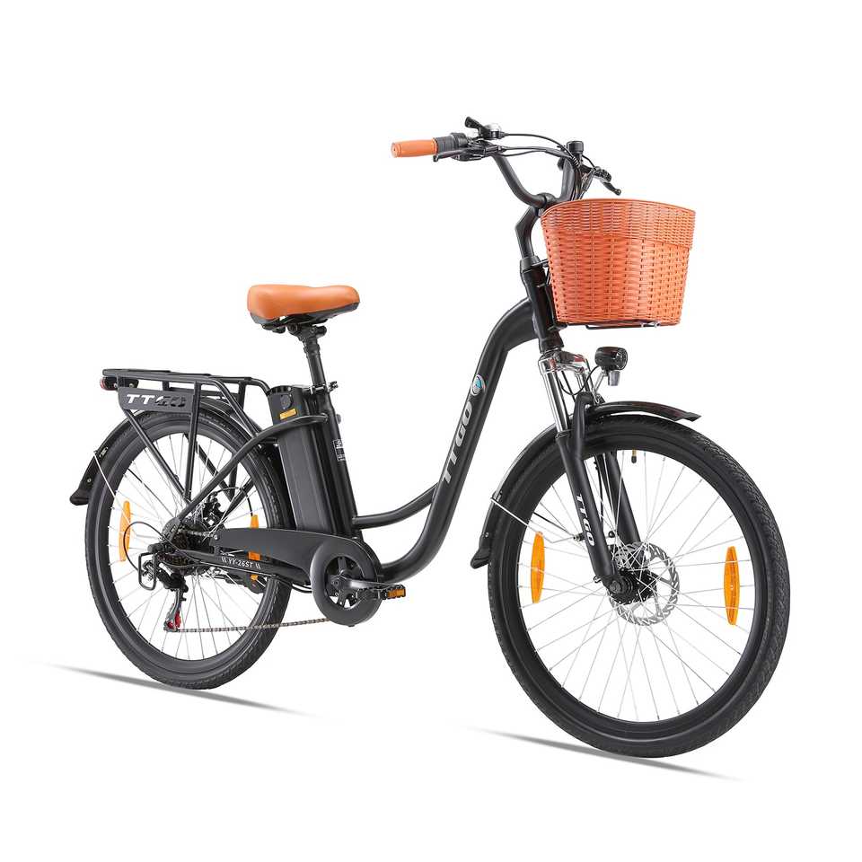 TTGO C2 (YY-26ST) Electric City Bike Convenient Ebike for Urban Commute