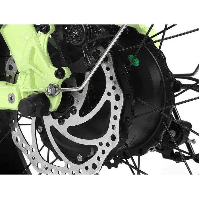 Bodywel F20pro 20*4.0 Fat Tyre E-Bike 250W Motor 25km/h Speed 264lbs Load Capacity 48V 15AH Battery Max 120KM Range Black/Green