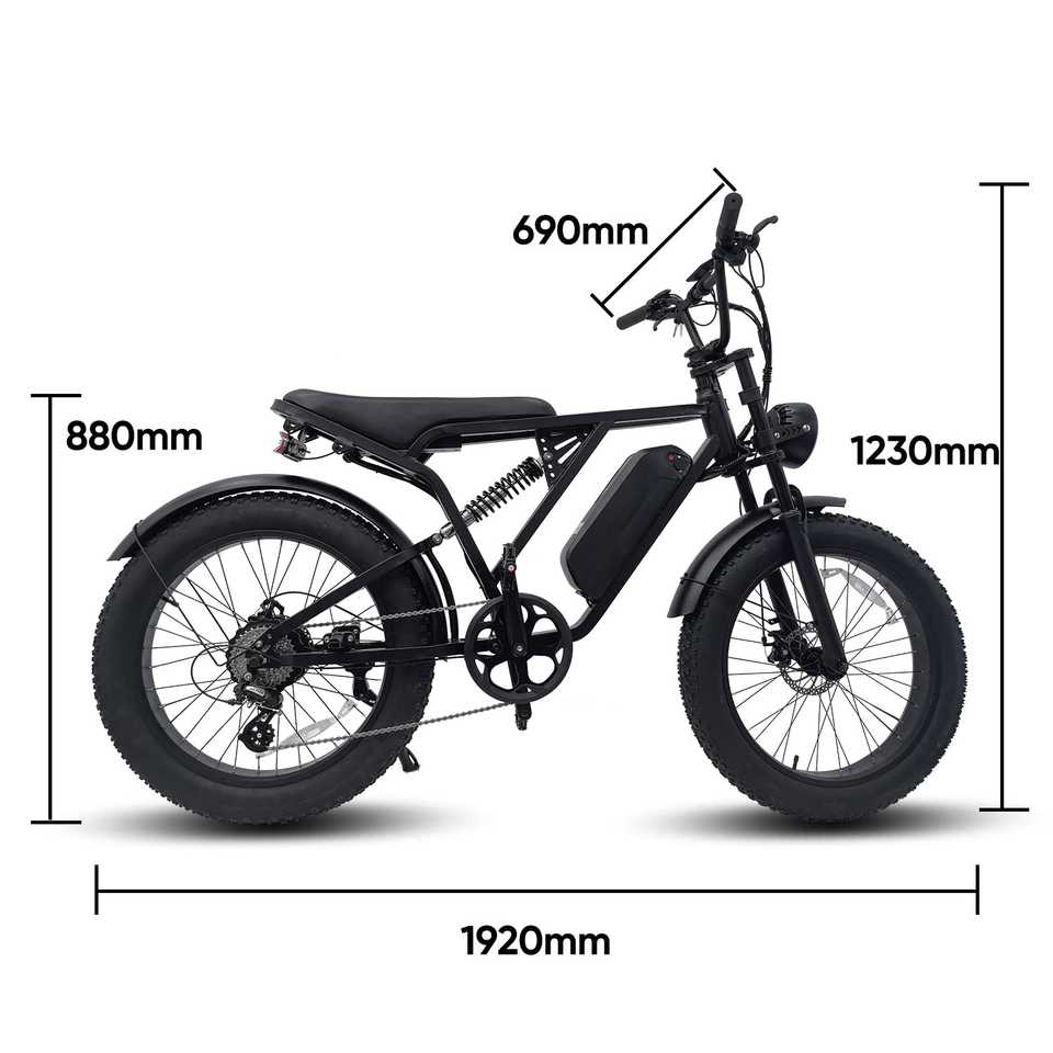 YANGOR Y-24 24inch Fat Tire 48V 500W Electric Bike Fat Tire Motorcycle
