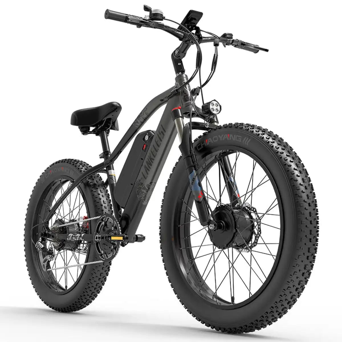 LANKELEISI MG740PLUS 2023 Neues elektrisches Mountainbike mit Doppelmotor