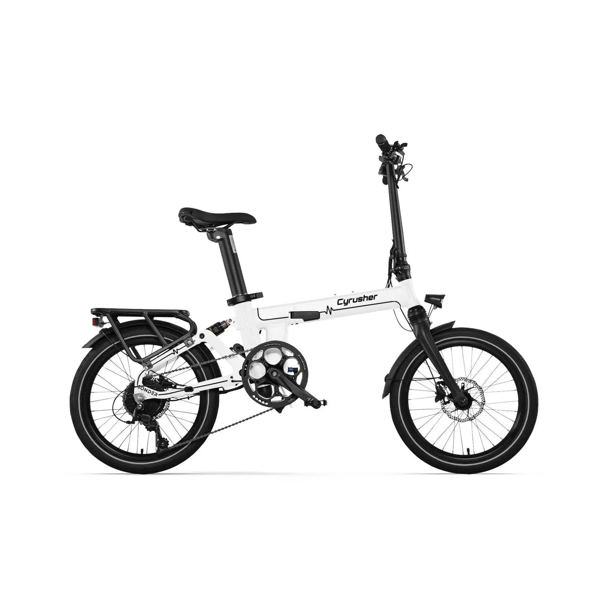 Cyrusher Sonder Electric Folding Bike Convenient Portable Eco-Friendly Transportation Solution
