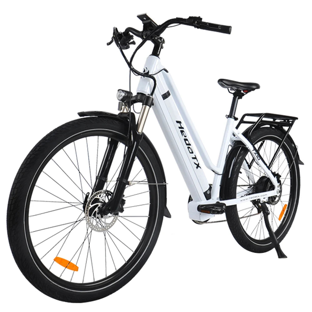 Heda TX TX10 Elektrofahrrad, 500-W-Motor, 48-V-19,2-Ah-Akku, 27,5 x 2,4-Zoll-Reifen, 40 km/h Höchstgeschwindigkeit, 80 km Reichweite, hydraulische Scheibenbremse