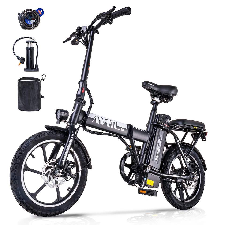 "250W Foldable Electric Bike #16 Speed #36V #11.4Ah #40-70km Range"