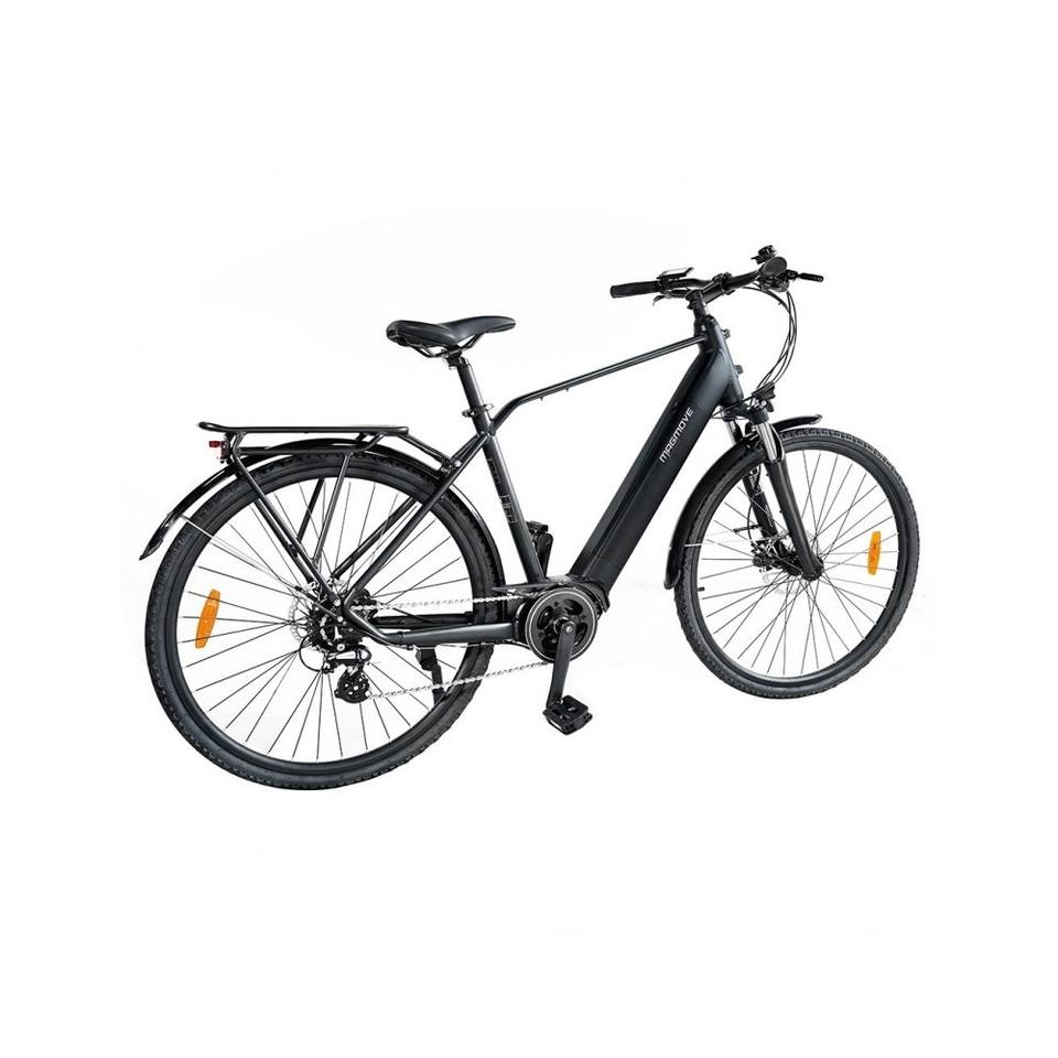 MAGMOVE CEH56M Bicicletta Elettrica da Città con Bafang 250W 50km di Batteria Integrata 60km di Potenza Alimentazione Solare