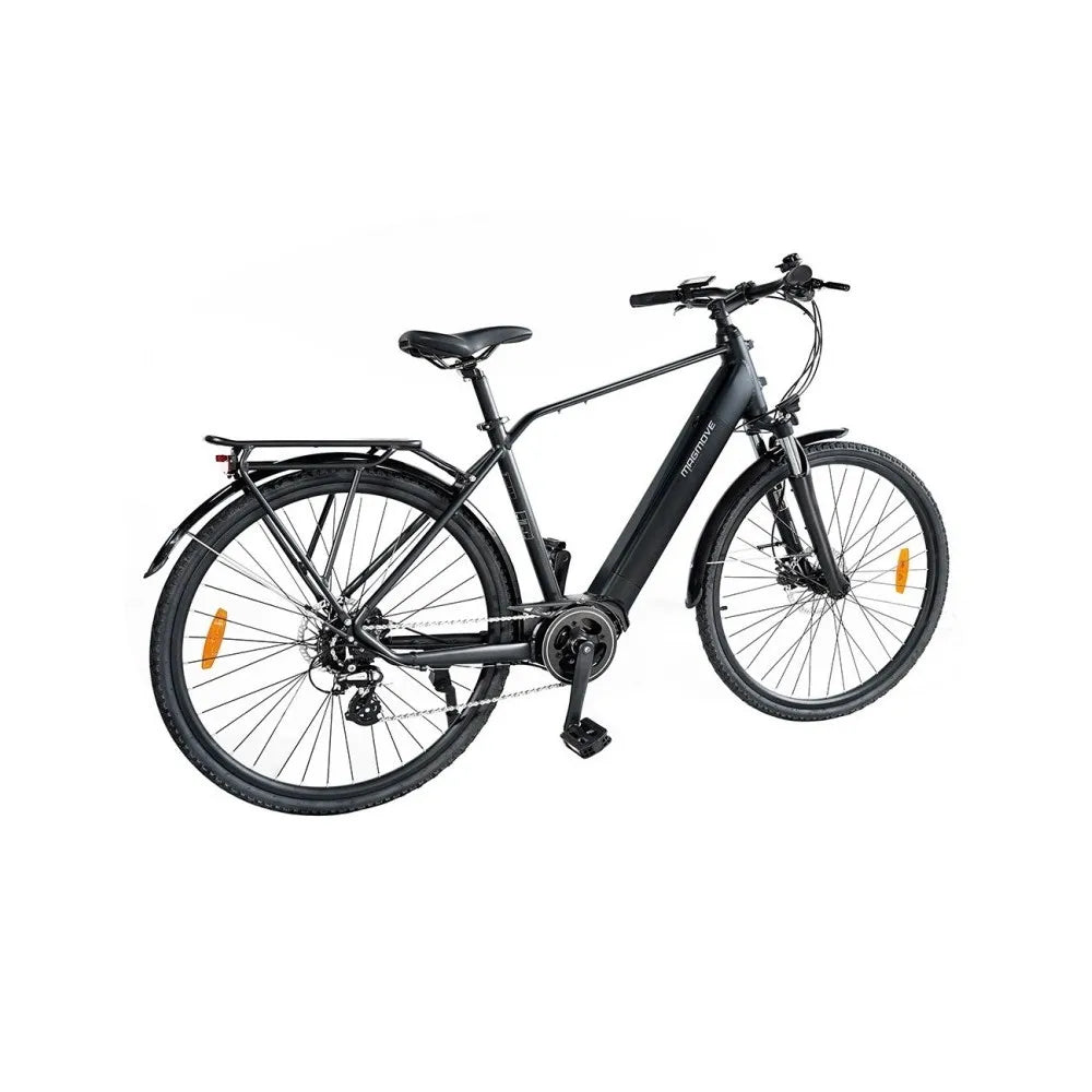 MAGMOVE CEH56M Elektrisches Fahrrad aus der Stadt mit Bafang 250 W, 50 km mit integrierter Batterie, 60 km mit Solarenergie