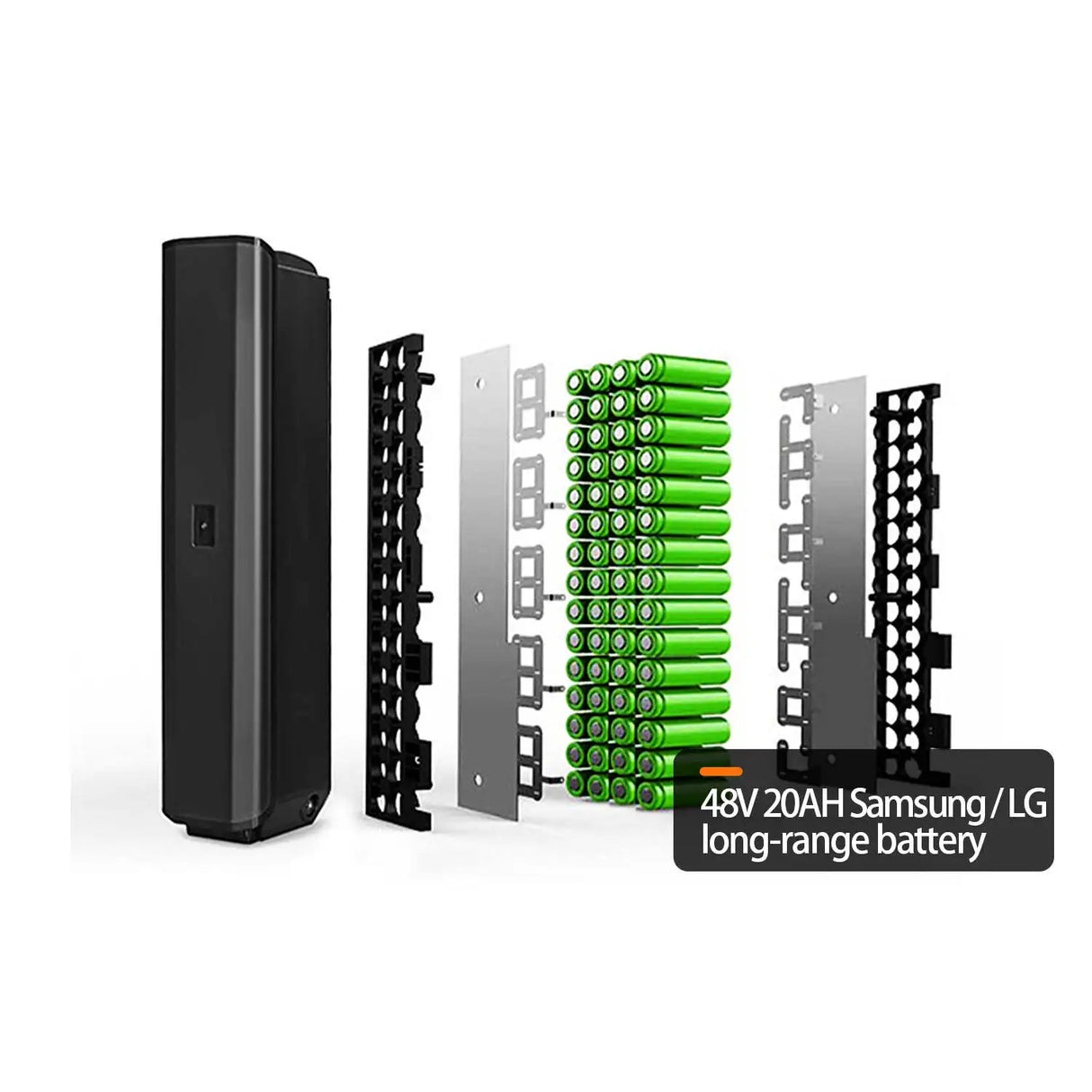 HAOQI Upgraded Eagle Long Range Electric Bicycle (UL Certified)