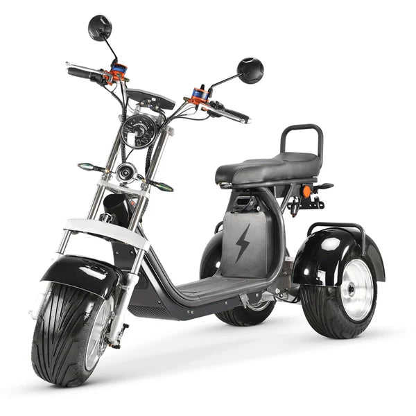 CP-7 4000W Motor 60V Double 20Ah Battery 3-Wheel Tricycle Citycoco Electric Vehicle