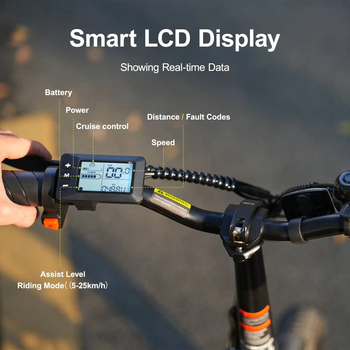 AVDLEU Foldable Electric Bike 16 - 250W-25km/h, 11.4Ah/36V Removable Battery, 40-70km (ASSIST Mode), Urban Bike