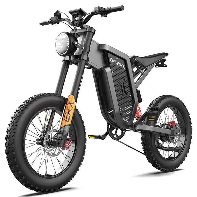 X21 Electric Bike 2000W 48V35AH 55km/h Battery Snow Electric Motorcycles 20*4.0 Off-Road Tyre Mountain E-bike