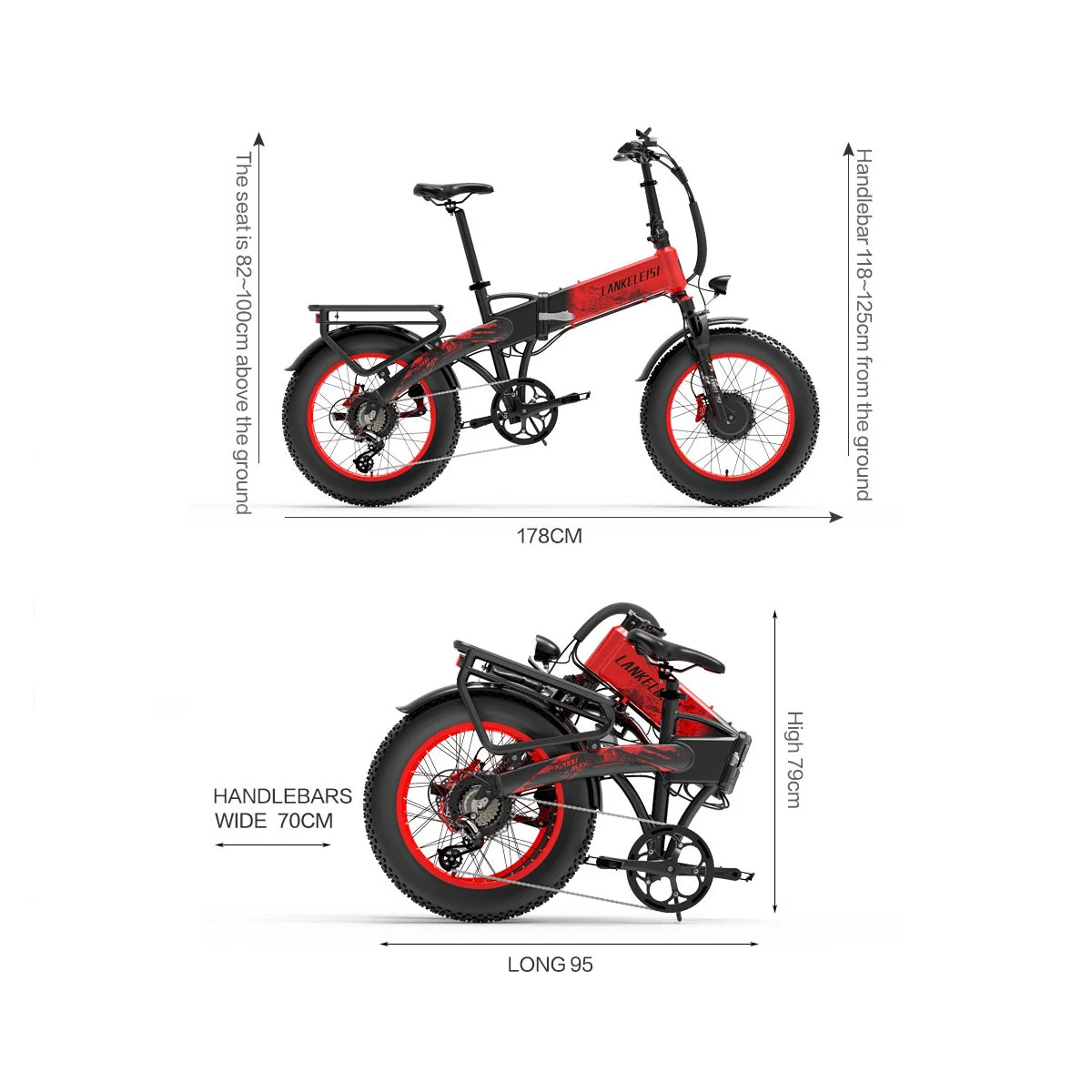 LAankeleisi X2000MAX Elektrofahrrad
