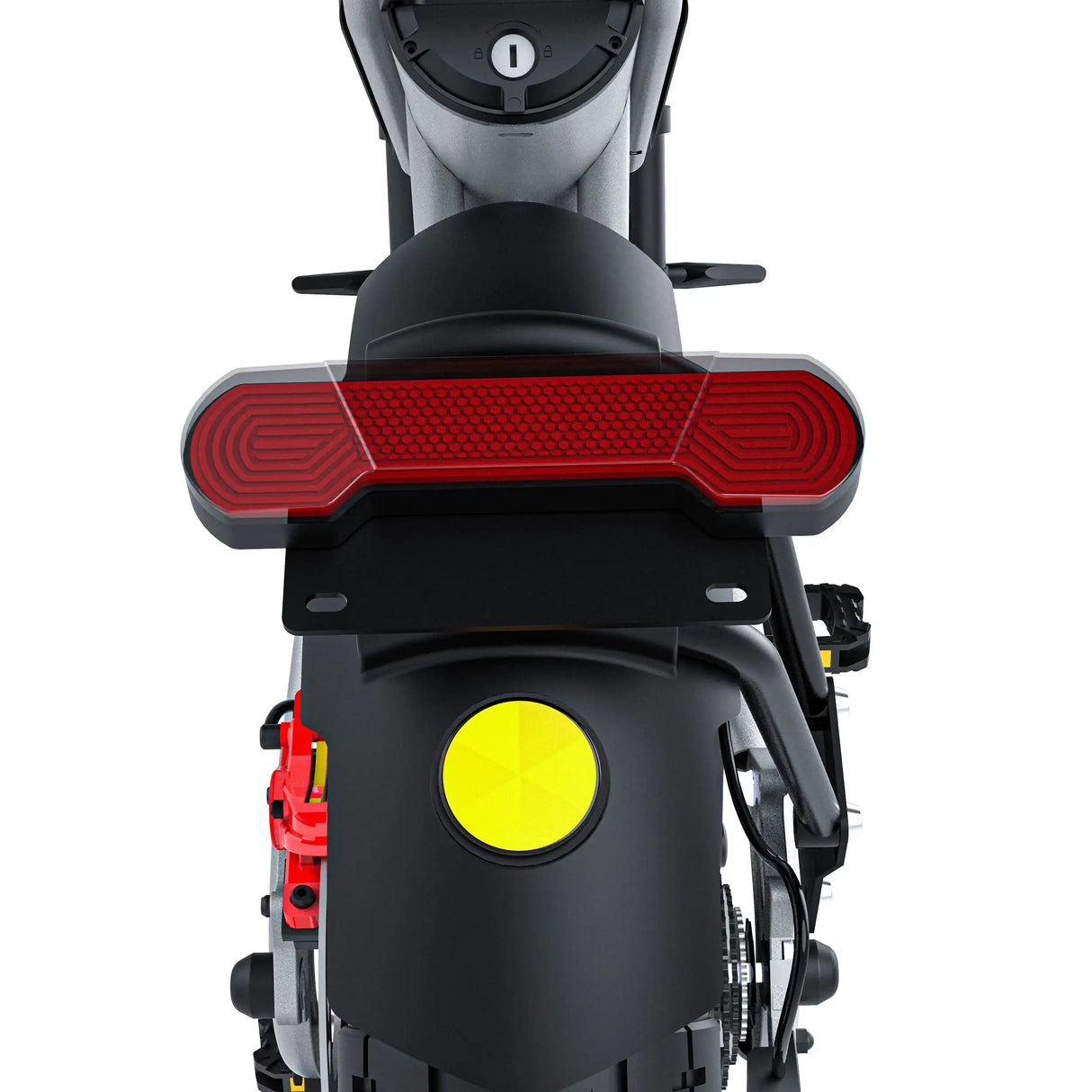 COSWHEEL CT20S E-Bike mit integriertem 60V 2000W Lithium-Akku, Hinterradnabenmotor, Kenda-Reifen, Aluminiumrahmen, Scheibenbremse und Shimano-Schaltung. Höchstgeschwindigkeit: 45 km/h, Höchstgeschwindigkeit: 60 km/h.