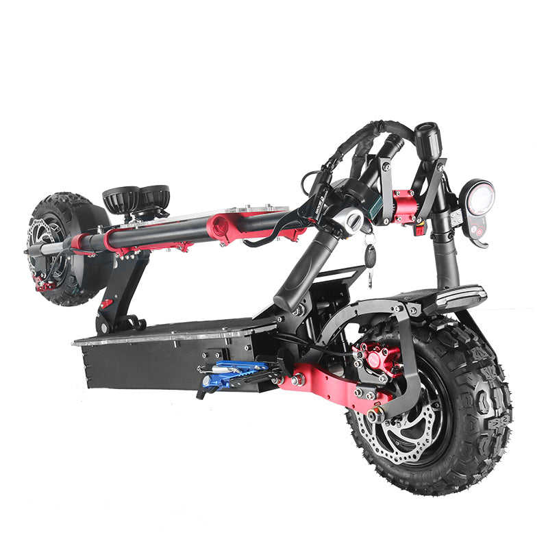 Manke MX5 Electric Scooter for Adults Off-Road 500W Motor 10 Inch Tires Double Seats Lithium Battery 50km/h Max Speed 60km Range