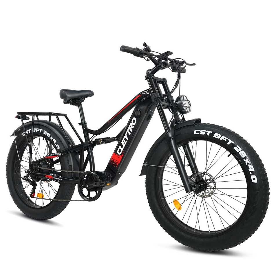 Tifgalop Electric City Bike Model ES7-Black/White