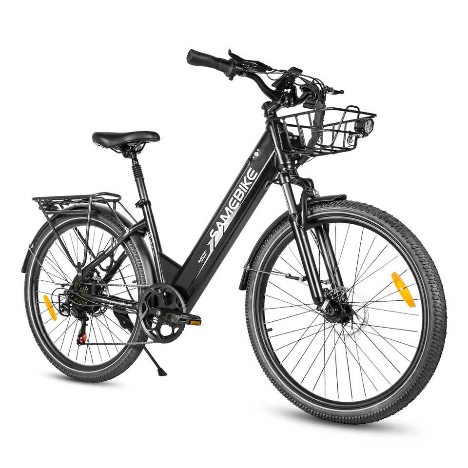 RS-A01 Pro-T Urban Electric Bicycle 500W Rear Hub Motor 60V Integrated Battery Smart Electronic City Bike 40+40KM Range