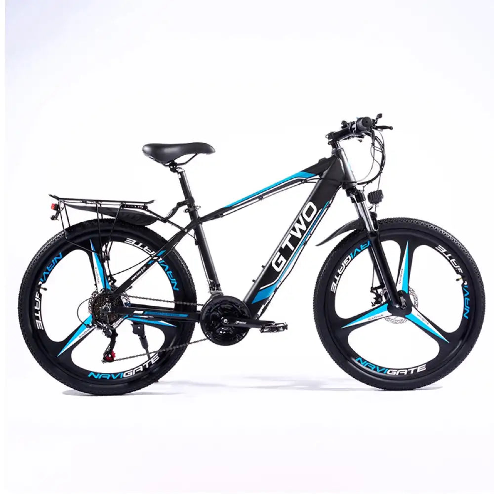 GTWO F1 26-Zoll-Elektro-Citybike mit 350-W-48-V-15-Ah-Motor, Aluminiumlegierung, Shimano 21-Gang-Schaltung und LCD-Display