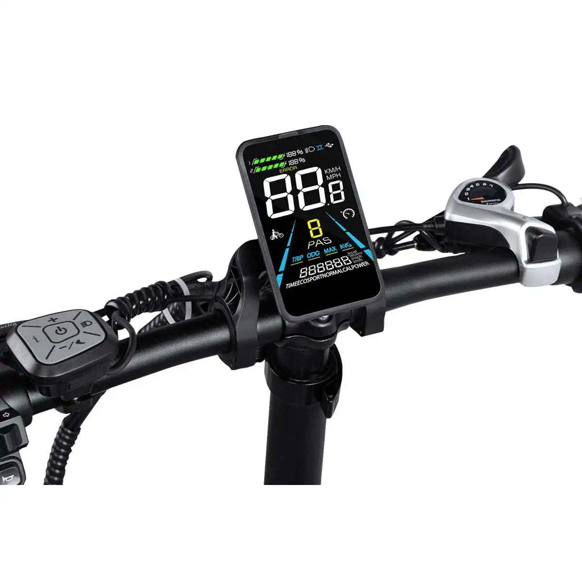 V3 2.0 Adult All Terrain Electric Folding Bike with Fat Tires