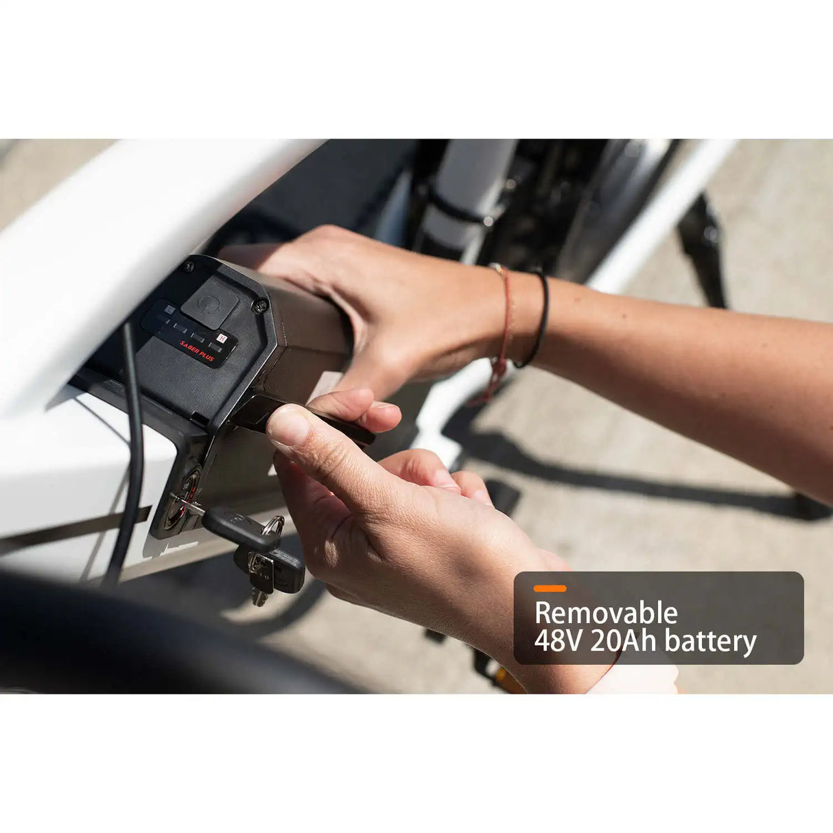 HAOQI Black Leopard Pro Fat Tire Electric Bike (UL Certified)