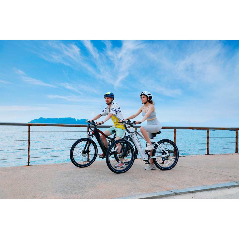 For SAMEBIKE XD26-II Hybrid Electric Bike with 48V 14Ah Lithium Battery 750W Motor 45KM/H Max Speed Hydraulic Brakes