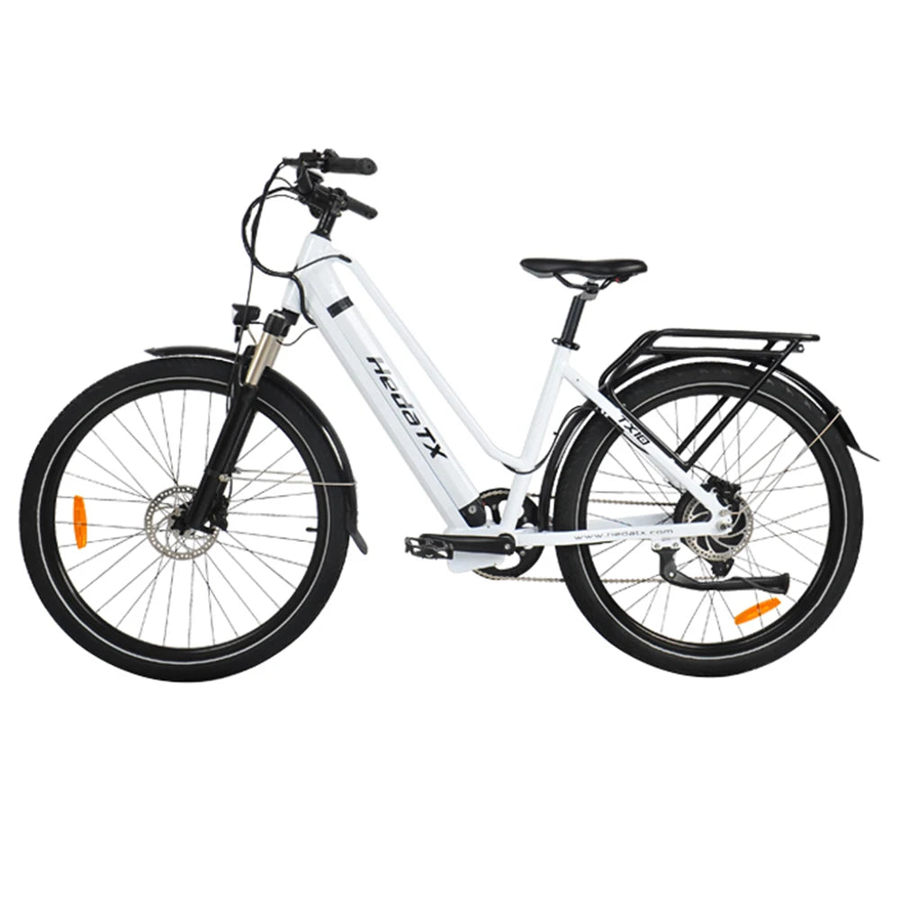 Heda TX TX10 Elektrofahrrad, 500-W-Motor, 48-V-19,2-Ah-Akku, 27,5 x 2,4-Zoll-Reifen, 40 km/h Höchstgeschwindigkeit, 80 km Reichweite, hydraulische Scheibenbremse