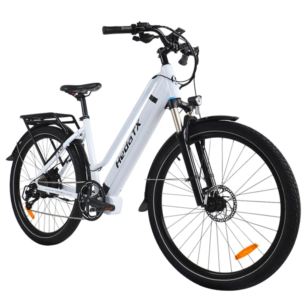 Heda TX TX10 Elektrofahrrad, 500-W-Motor, 48-V-19,2-Ah-Akku, 27,5 x 2,4-Zoll-Reifen, 40 km/h Höchstgeschwindigkeit, 80 km Reichweite, hydraulische Scheibenbremse