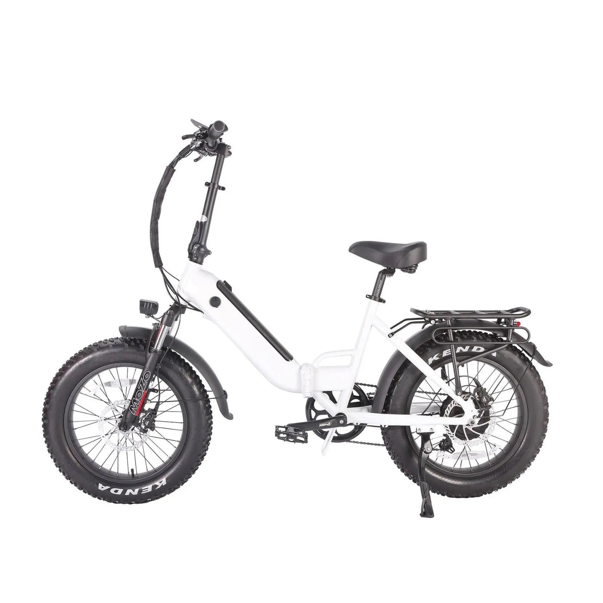 AlwayBike Leistungsstarkes E-Bike, faltbar, elektrisches Fahrrad, 750 W, 48 V, zusammenklappbar, 20 Zoll
