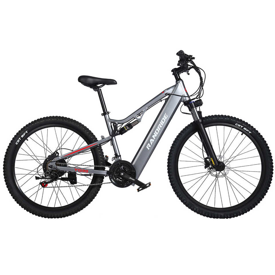 RANDRIDE YG90A Electric MTB for Adults 1000W 48V 17A Aluminium Alloy Four-link Suspension