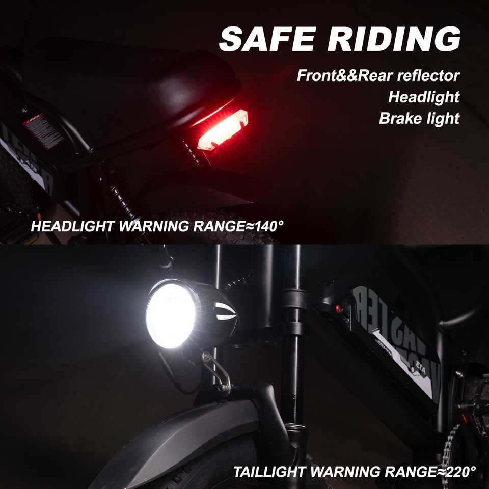 AVDL BIKE A13 Adult Electric Mountain Bike with Removable 800W for Motor 16-inch Thick Tire Wide Seat Front Fork