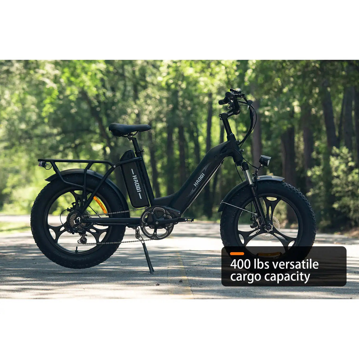 HAOQI Antelope 500W Cargo Electric Bike (UL Certified)
