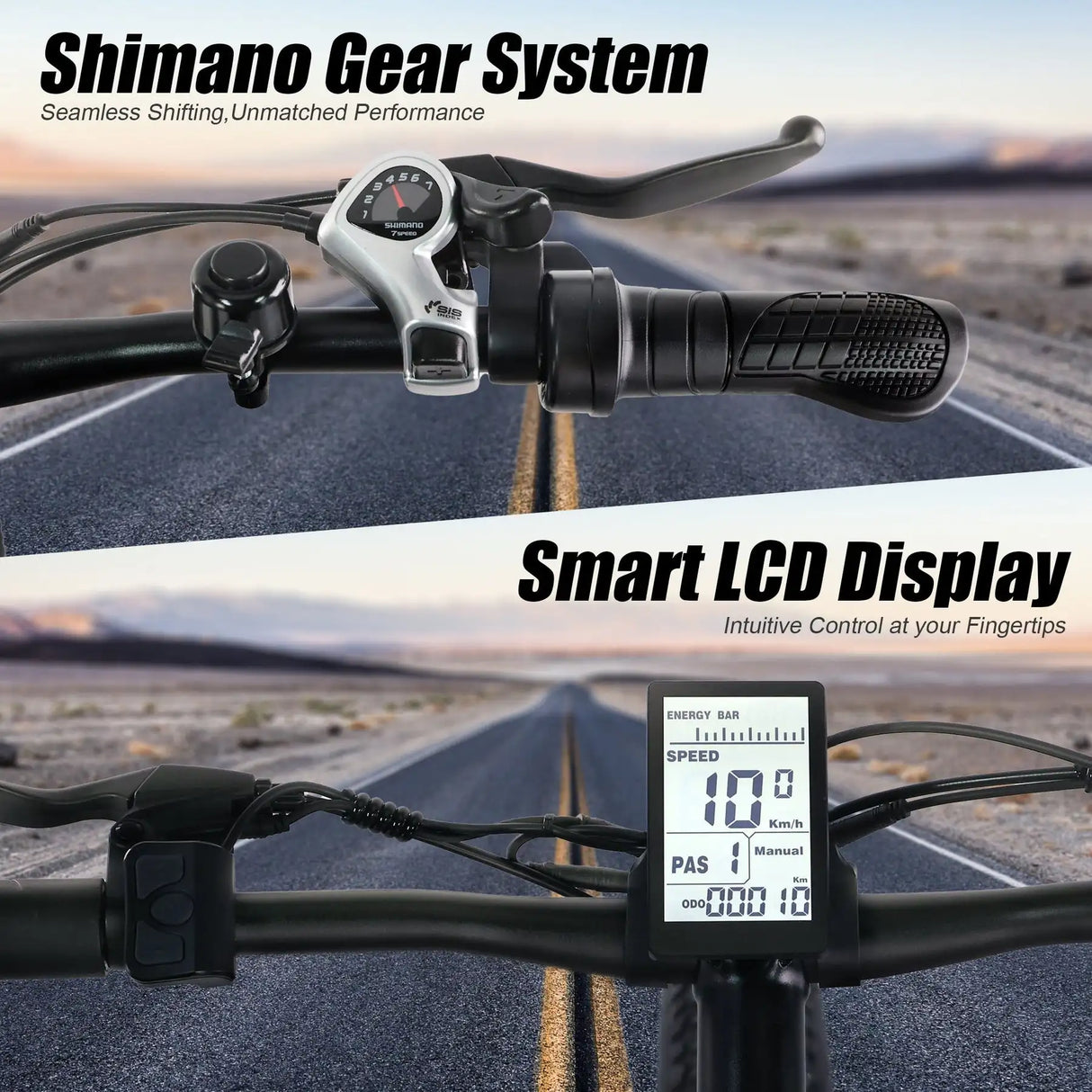 VARUN M26 Orbi Electric City Bike with Fat Tire Orange Color