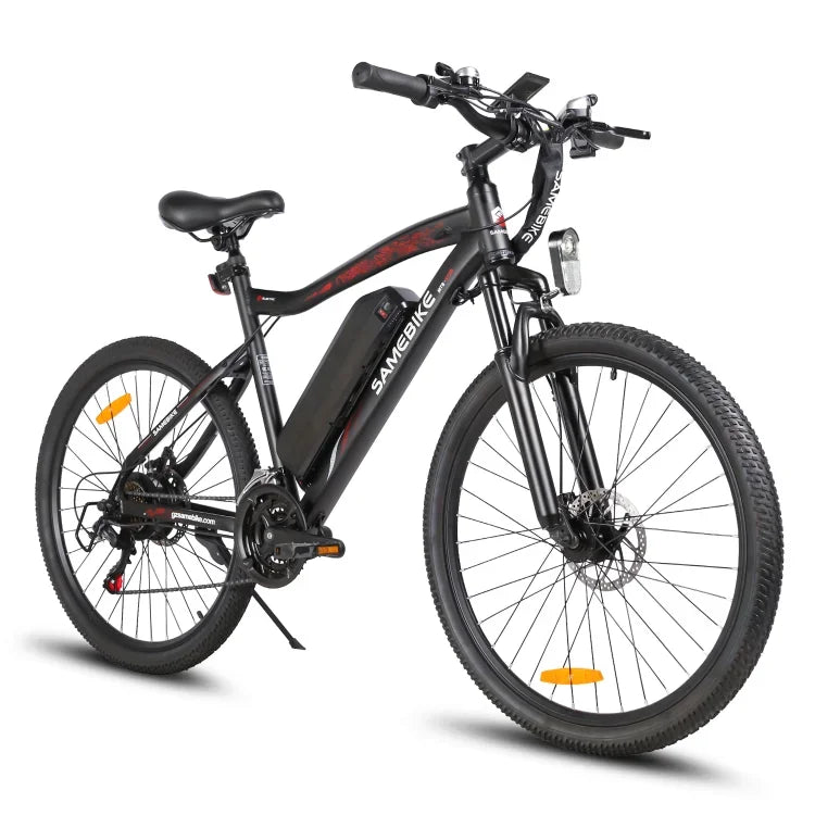 Für Samebike SY26-II 26" Elektro-Mountainbike, aktualisiert mit 36V 14Ah Akku und 500W Motor, Höchstgeschwindigkeit 35 km/h
