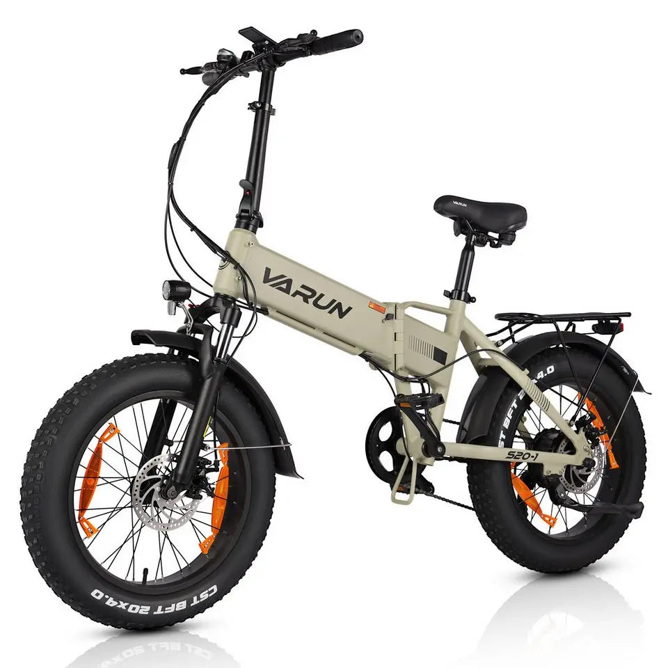 VARUN S20-1 E-Bike Folding Bike Foldable E-Bike 20 inch 250W VARUN 48v13AH Mountain and flat roads