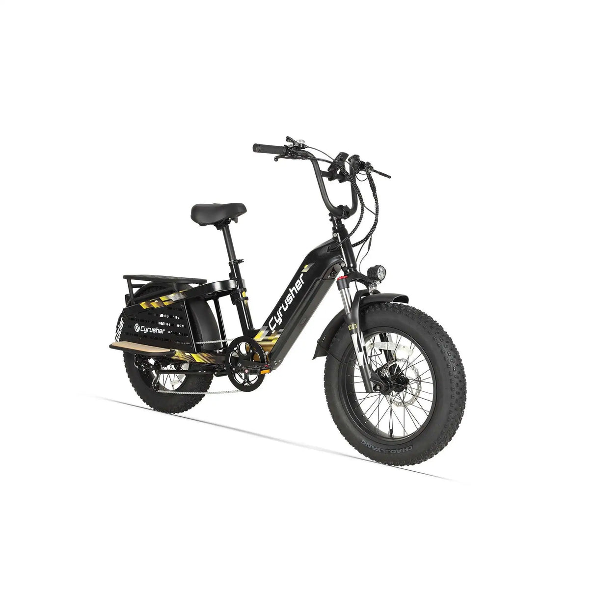 Cyrusher Glider E-Lastenrad Cargo Bike Aluminum Frame 52V/15.6Ah (811.2Wh)