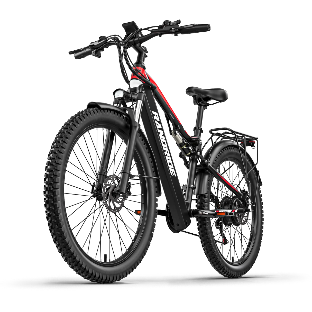 RANDRIDE YG90B 1000W Elektro-Mountainbike für Erwachsene, 48V 17A, Aluminiumlegierung, Vierlenker-Federung