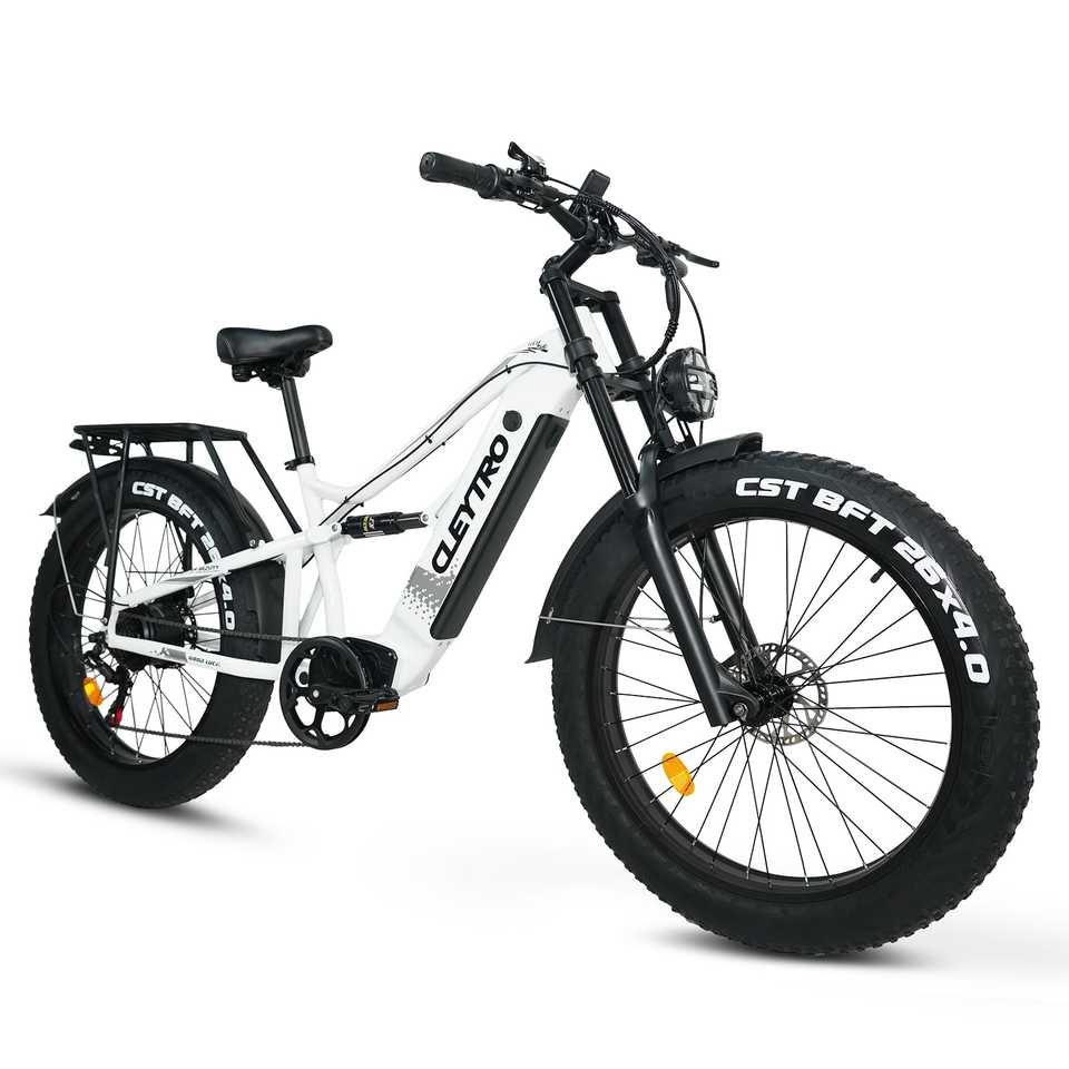 Tifgalop Electric City Bike Model ES7-Black/White