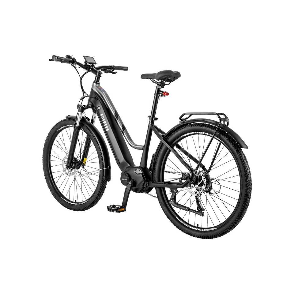 EU Fafrees FM8 Electric Folding City Bike 15ah Hidden Battery Long Range 60km Central Motor 26 Inch Rear Hub 60km+ Range Motor