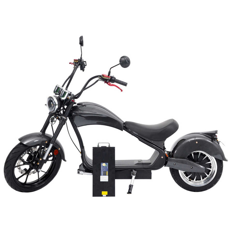 EU Warehouse MH3 3000W 60V 30Ah Battery Citycoco Chopper 2 Wheel Motorcycle