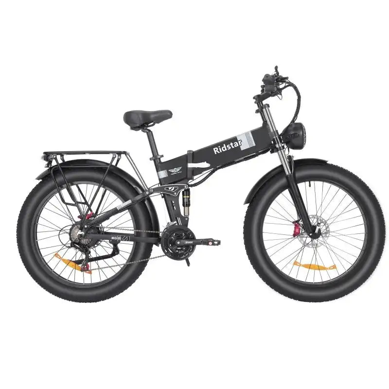 RIDSTAR H26 Pro 26" Fatbike-Elektrofahrrad mit faltbarem Rad, 1000-W-Motor und 48-V-23-Ah-Lithium-Akku