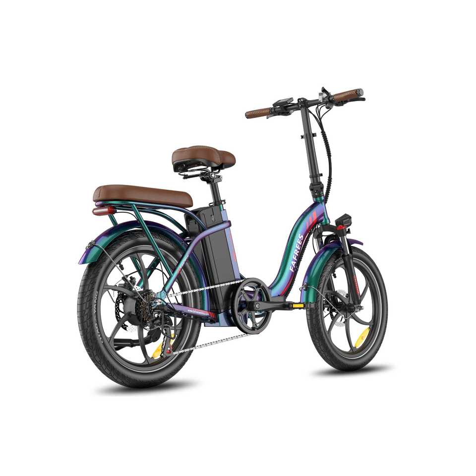 Fafrees F20+ Pro Electric Folding Bike 250W Motor Power 15ah Integrated Lithium Battery 7 Speed 20inch Aluminum Alloy Frame 48v