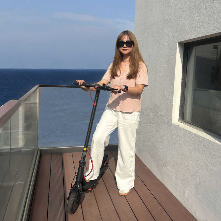 For H1 Dual Drive Two-Wheel Electric Scooter with 10-Inch Wheels 1000W Motor 65km/h Max Speed 120kg Max Load Capacity