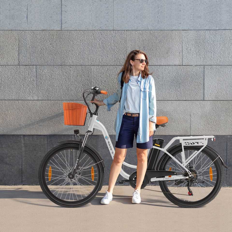 TTGO C2 (YY-26ST) Electric City Bike Convenient Ebike for Urban Commute