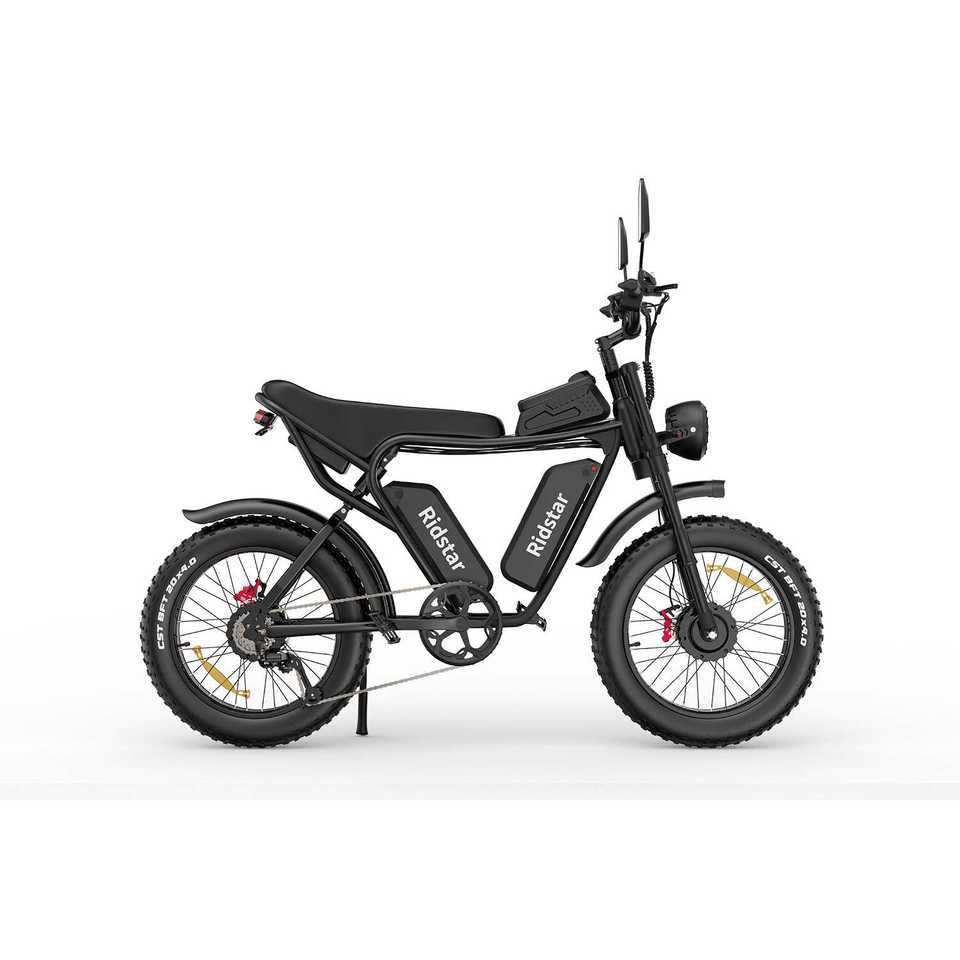 Q20 Pro Off-Road Dual Battery Dual Motor 2000W E-Motorcycle with 34MPH Max Speed and Lithium Battery