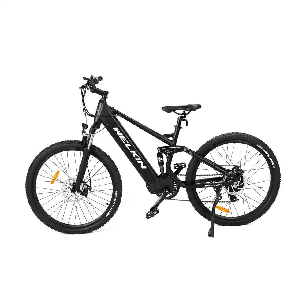 WELKIN WKES002 Mountain Electric Bike Lightweight Aluminum Frame 48v 13ah Rear Hub Motor 60km Range per Integrated 48v Lithium